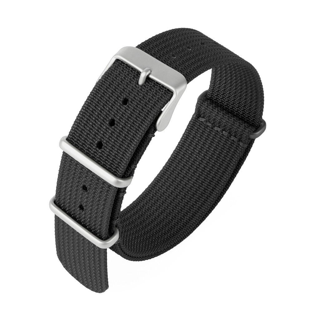 Nato Strap Nylon - حزام ساعة ناتو 14/16/18/20/22 ملم، سوار