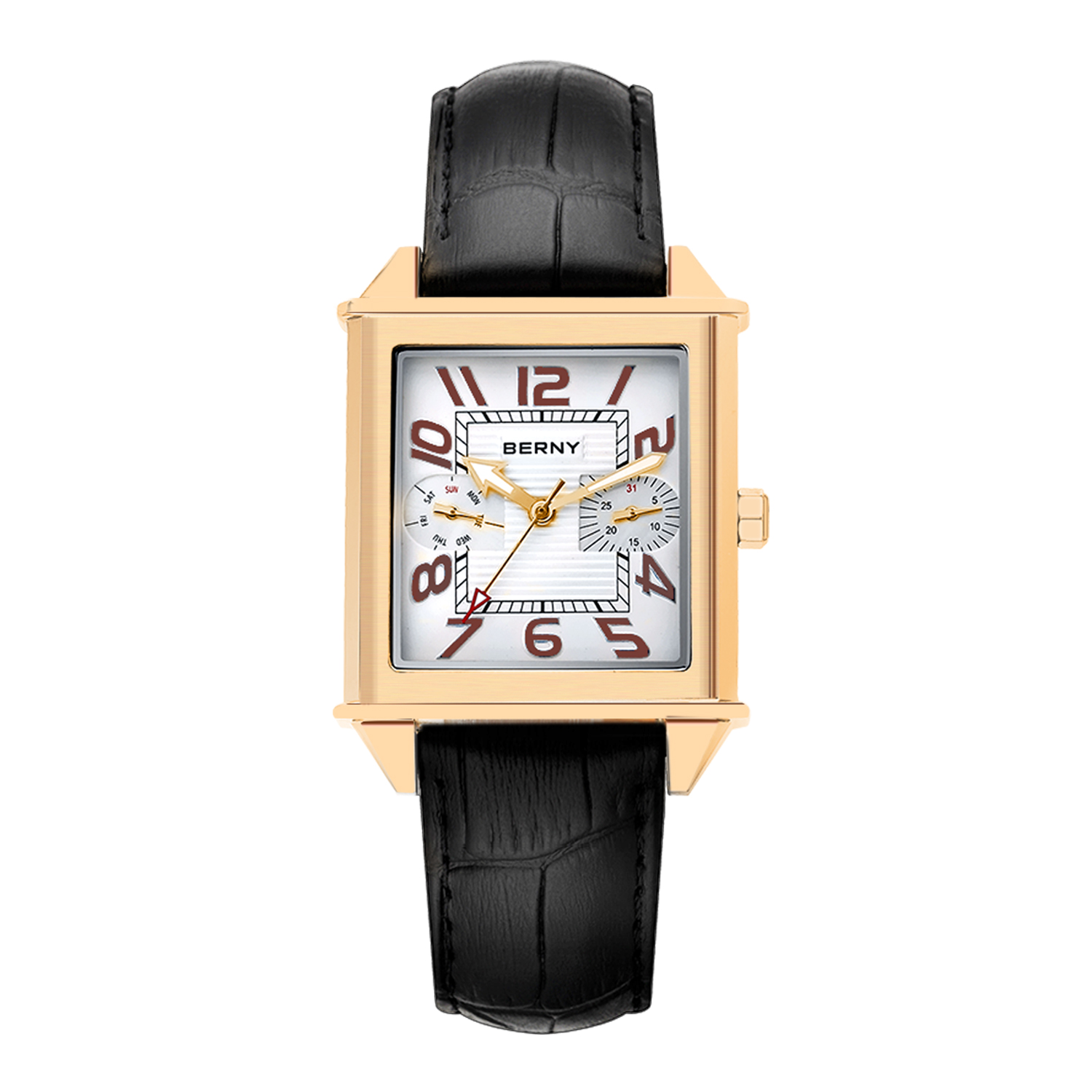 Cartier Watch Tank - ساعة يد كوارتز BERNY 6P25 للرجال،