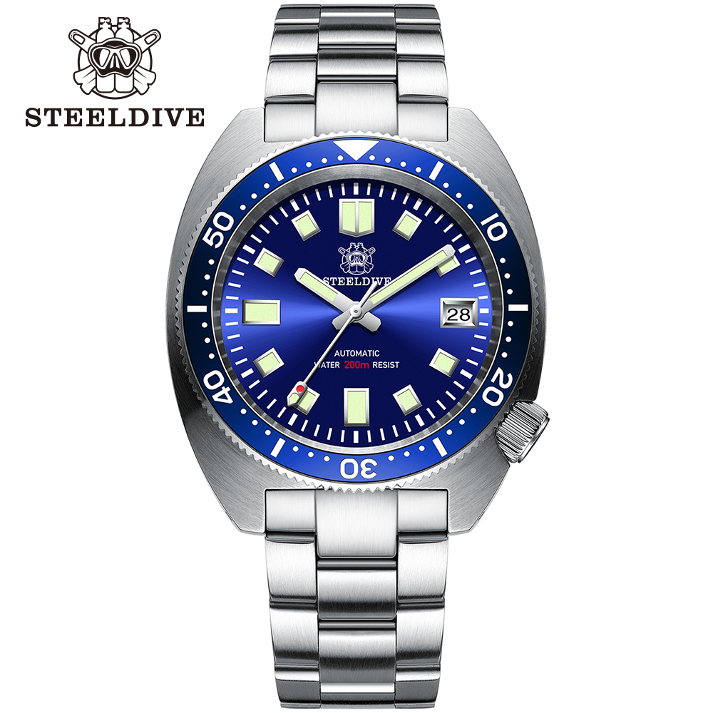 Seiko Watch Prospex - ساعة يد ميكانيكية للغوص من STEELDIVE