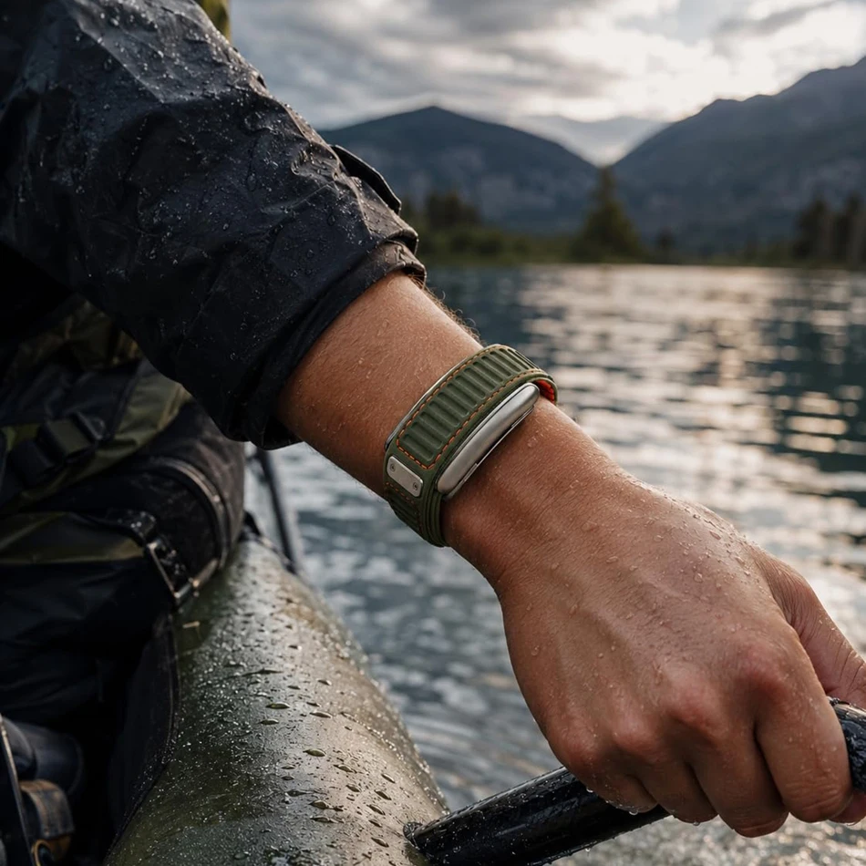 حزام ساعة من النايلون والسيليك - مراجعة Sport Loop Velcro وسعره