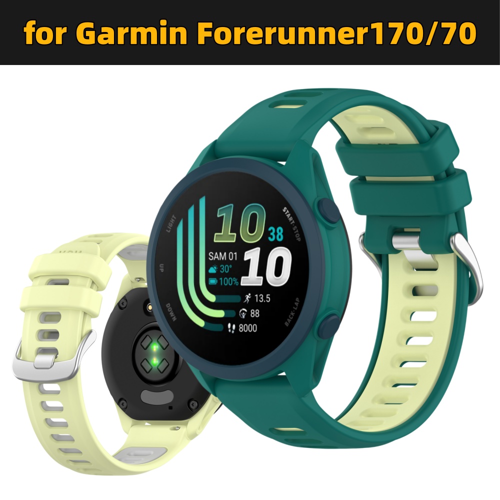 حزام ساعة رياضي من السيليكون ث - مراجعة Silicone Watch Band 22Mm وسعره