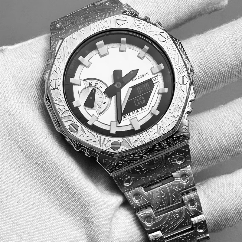 GA2100 طقم عصري حافظة من الفول - مراجعة Casio Watch G-Shock Ga-2100 وسعره