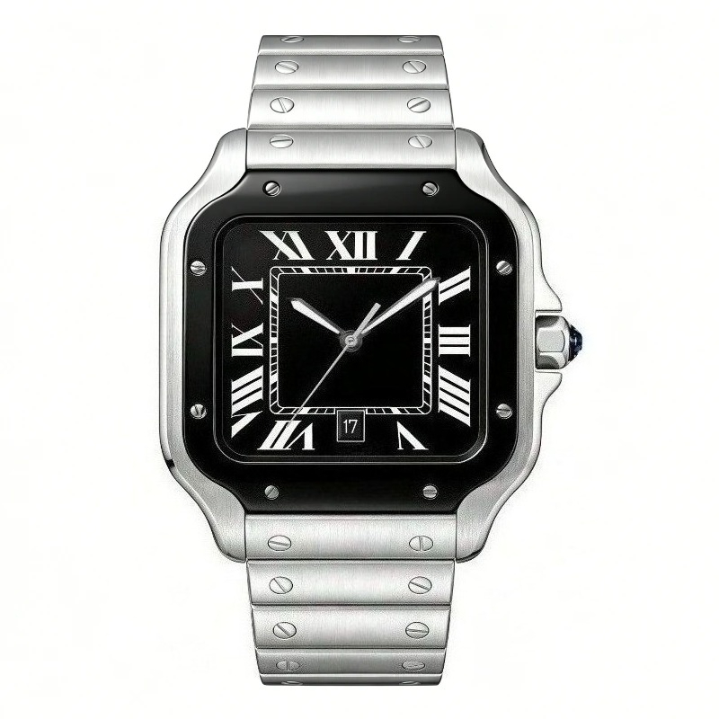 ساعة كوارتز رجالية فاخرة جديدة - مراجعة Cartier Watch Tank وسعره