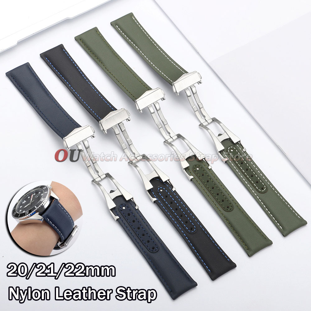 حزام ساعة من قماش الإبحار والن - مراجعة Omega Watch Seamaster وسعره
