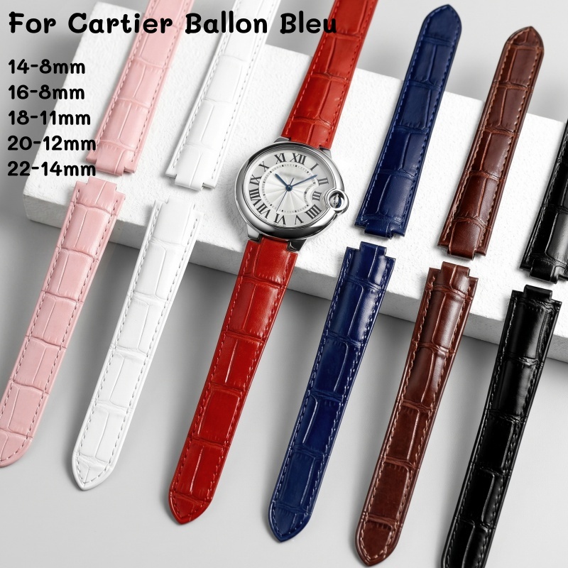 حزام ساعة جلدي مزدوج الانتفاخ  - مراجعة Cartier Watch Tank وسعره