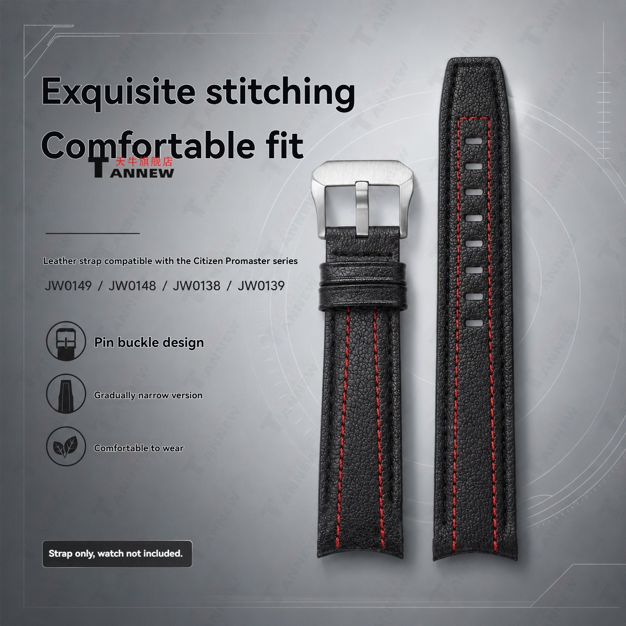 حزام ساعة من جلد البقر لساعة س - مراجعة Citizen Watch Promaster وسعره