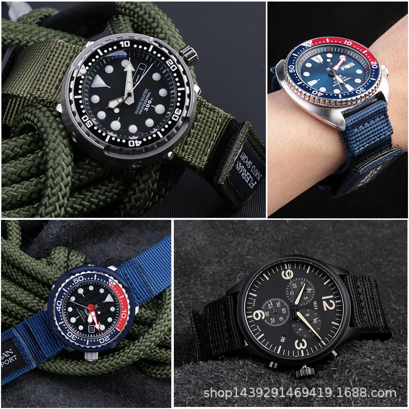 ساعة ناتو نايلون ، سوار ساعة ر - مراجعة Nato Strap Nylon وسعره