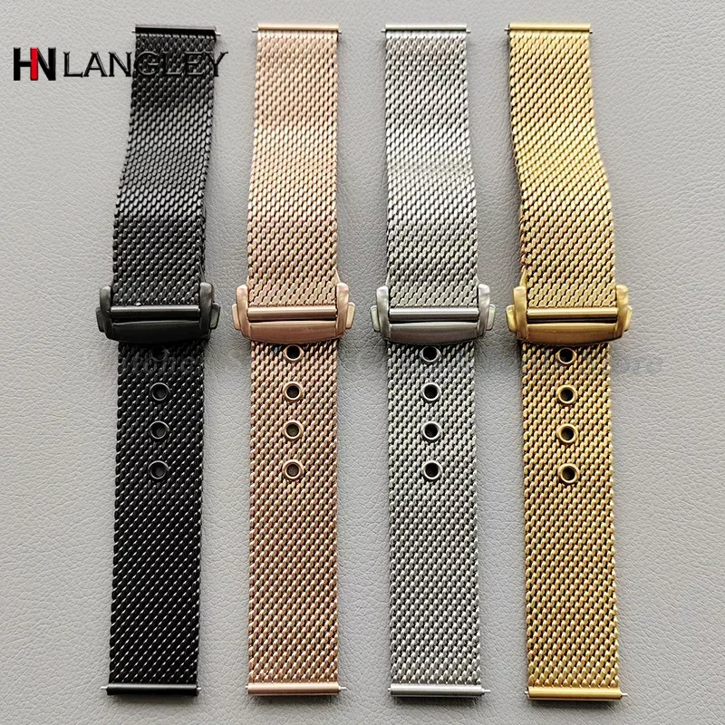 سوار ساعة شبكي ميلانيز 20 مم 2 - مراجعة Omega Watch Seamaster وسعره