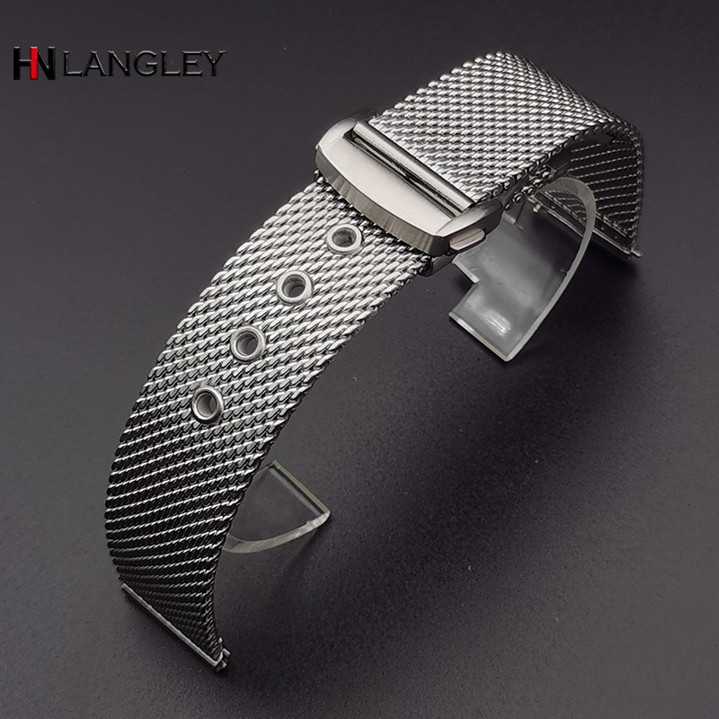 سوار ساعة شبكي ميلانيز 20 مم 2 - مراجعة Omega Watch Seamaster وسعره