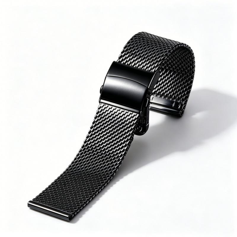 حزام ساعة ميلانيزي من الفولاذ  - مراجعة Mesh Strap Metal وسعره