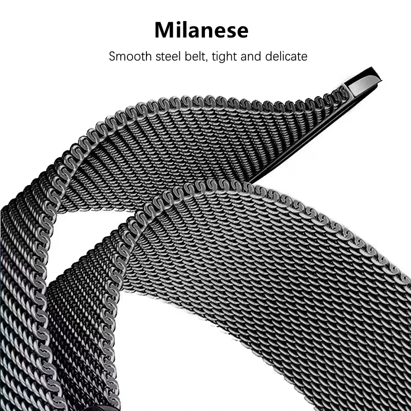 حلقة مغناطيسية لسوار Xiaomi ال - مراجعة Milanese Loop Magnetic وسعره