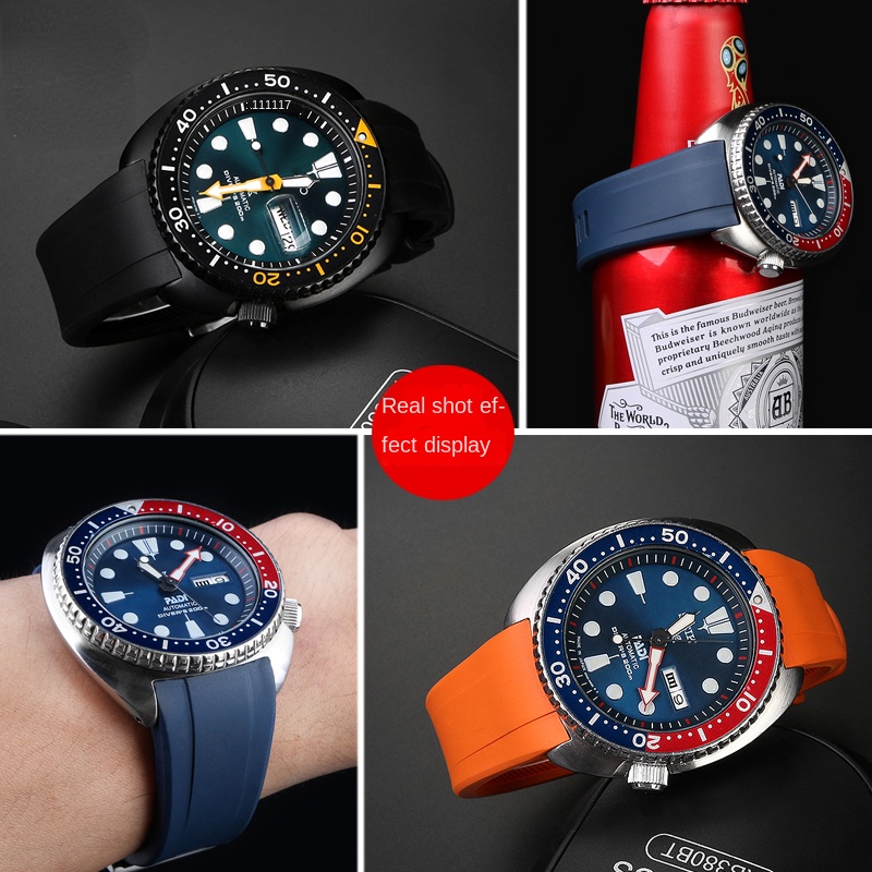 FKM حزام (استيك) ساعة ل Seiko  - مراجعة Nato Strap Nylon وسعره