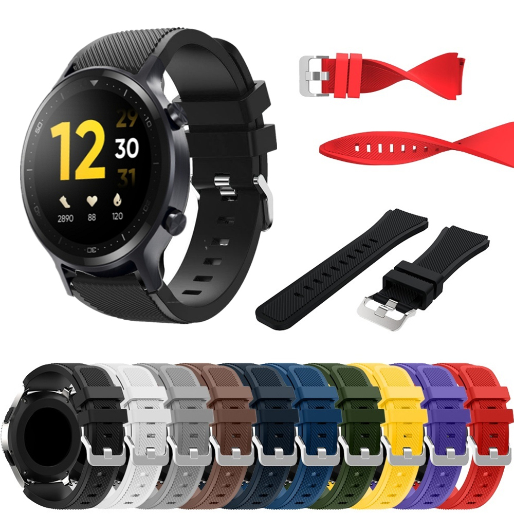 22 مللي متر سيليكون حزام ل Rea - مراجعة Silicone Watch Band 22Mm وسعره